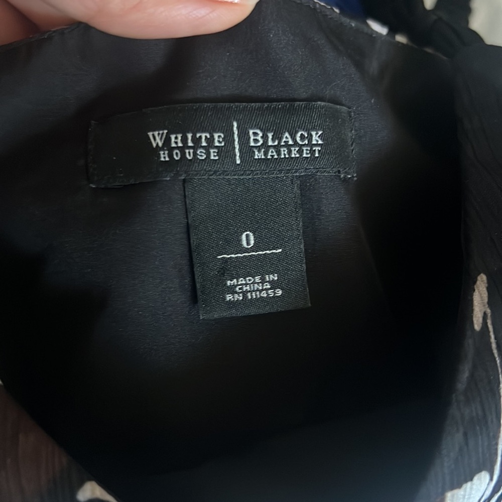 White House Black Market Dress Size 0 - Picture 6 of 10